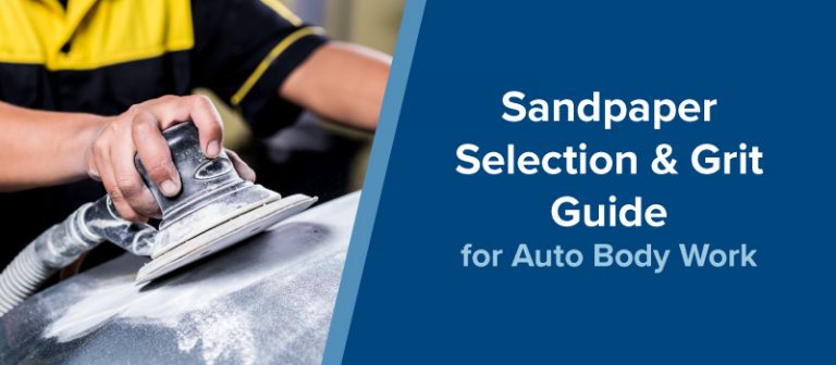 Sandpaper Grit Guide for Auto Body Work | National Abrasives